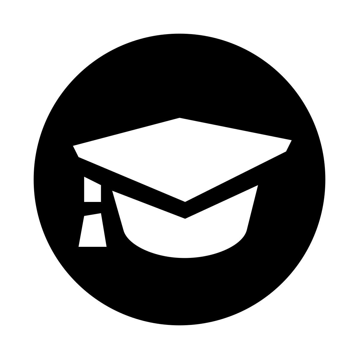 glyph neue style estudiar icon