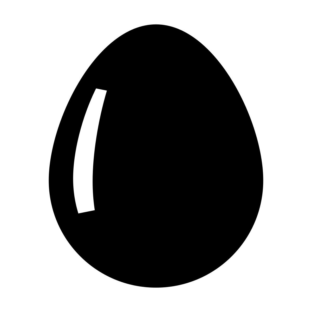 glyph neue style uovo icon
