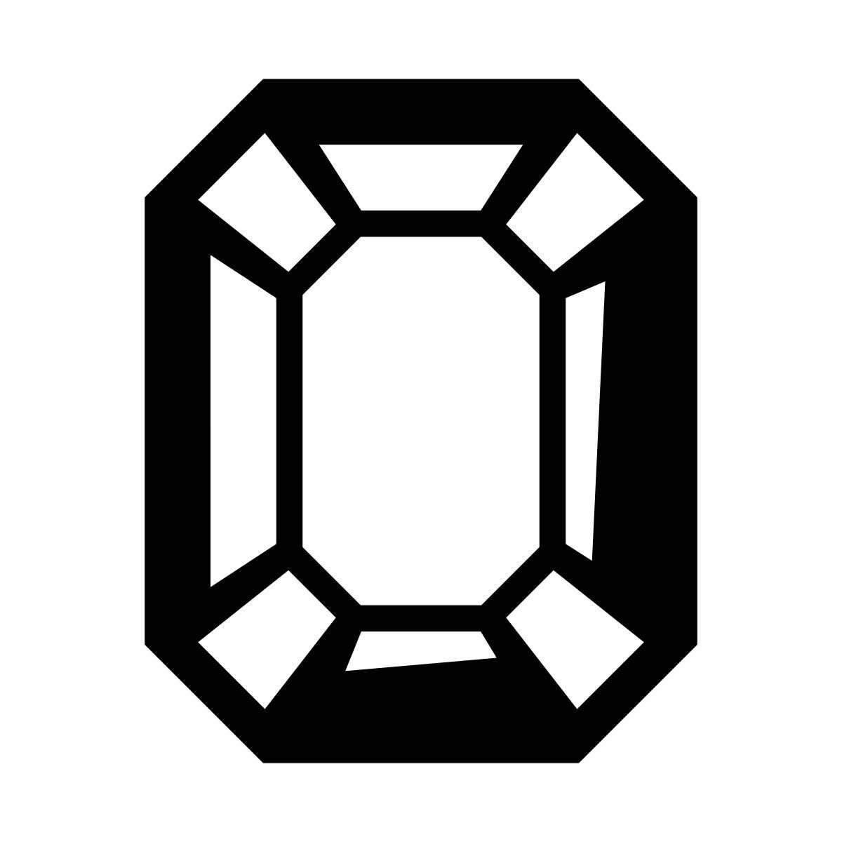 glyph neue style изумруд icon