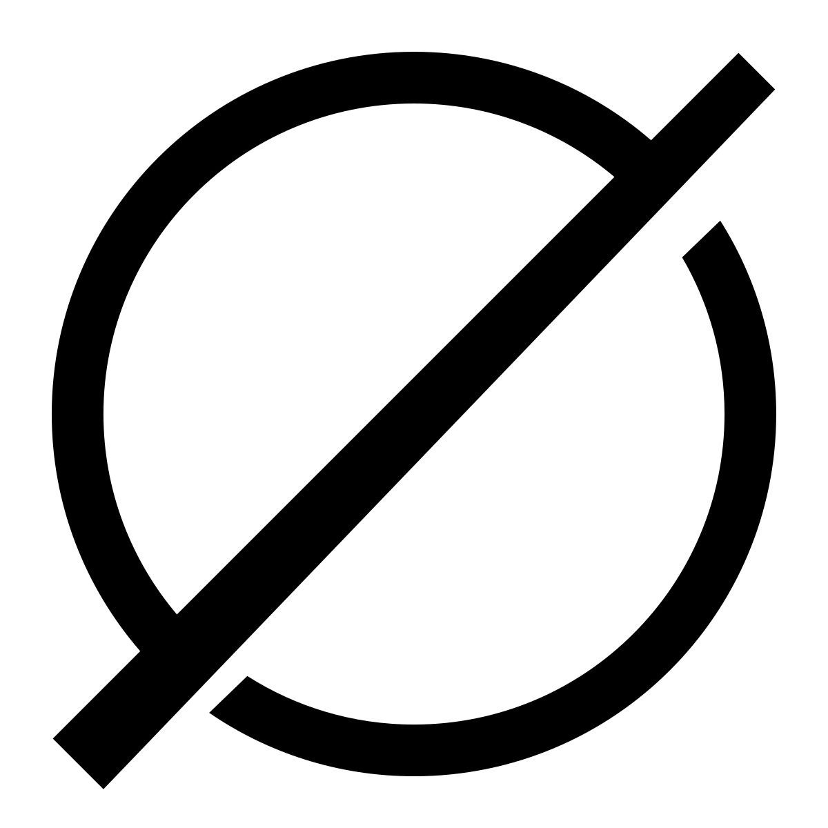 glyph neue style 빈 세트 icon