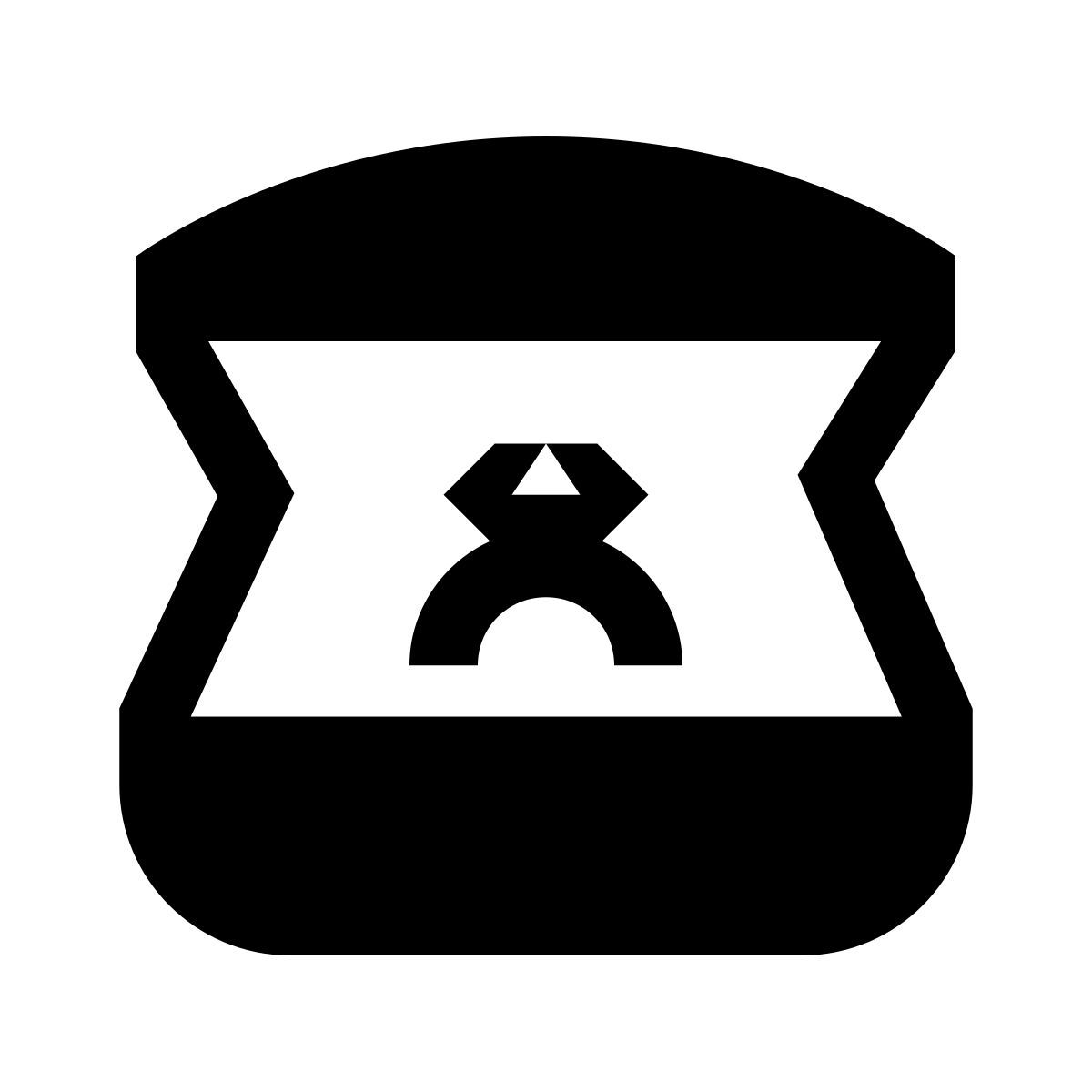glyph neue style engagement ring icon