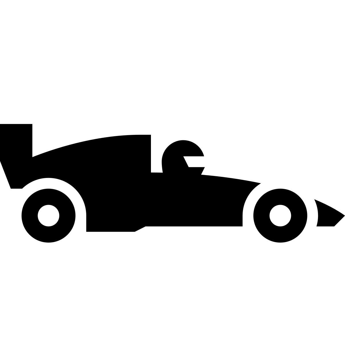 glyph neue style coche de f1 icon