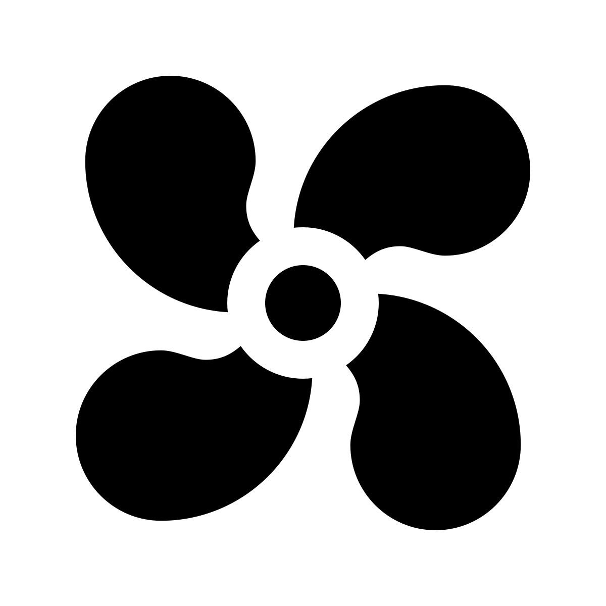 glyph neue style vitesse du ventilateur icon