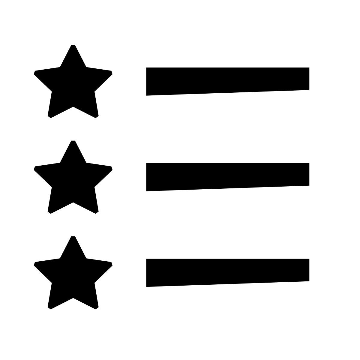 glyph neue style features list icon