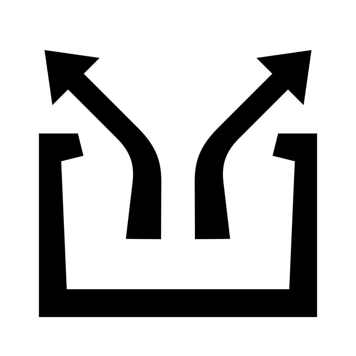 glyph neue style 送出 icon