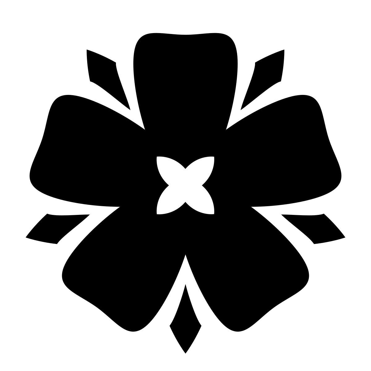 glyph neue style 꽃 icon