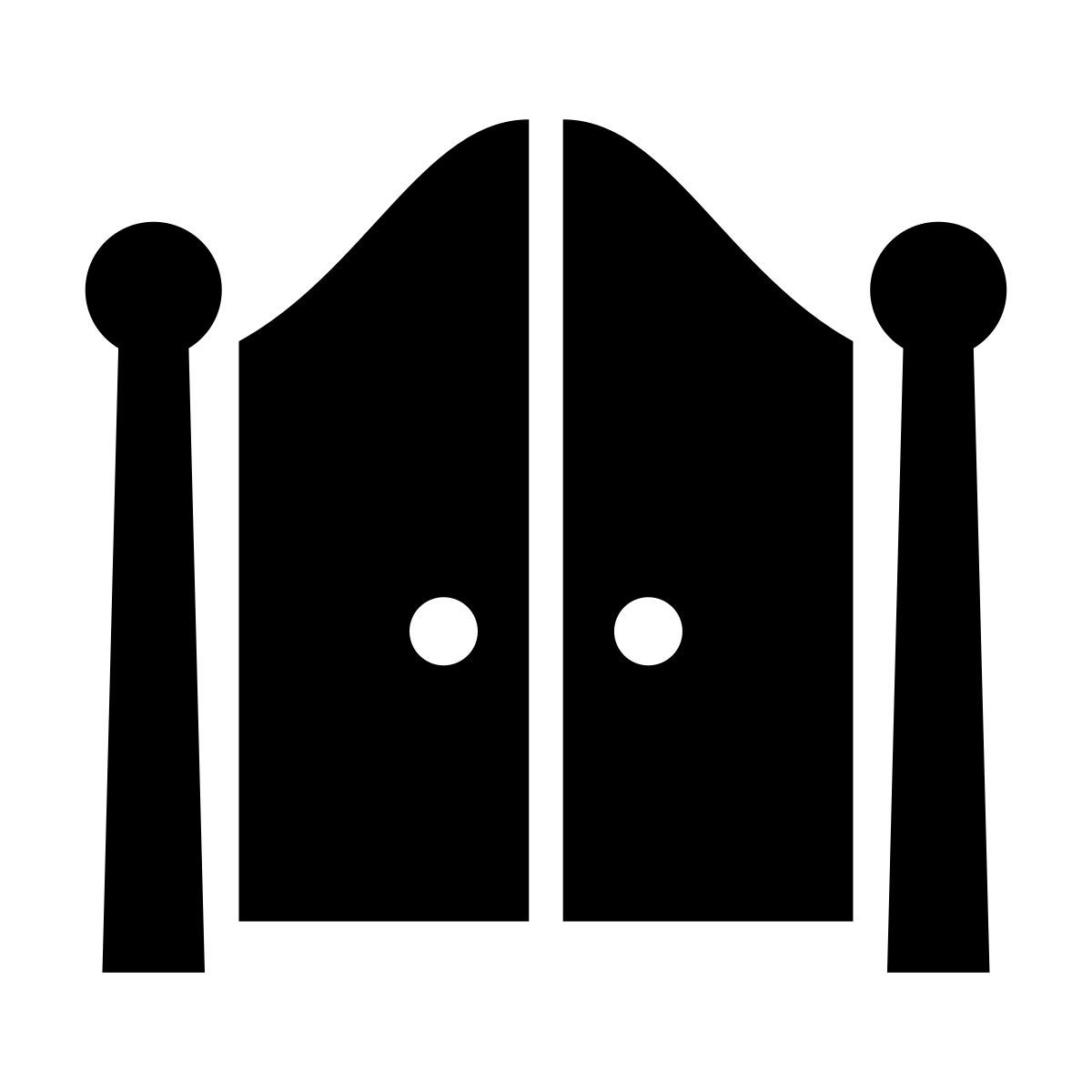 glyph neue style tore icon