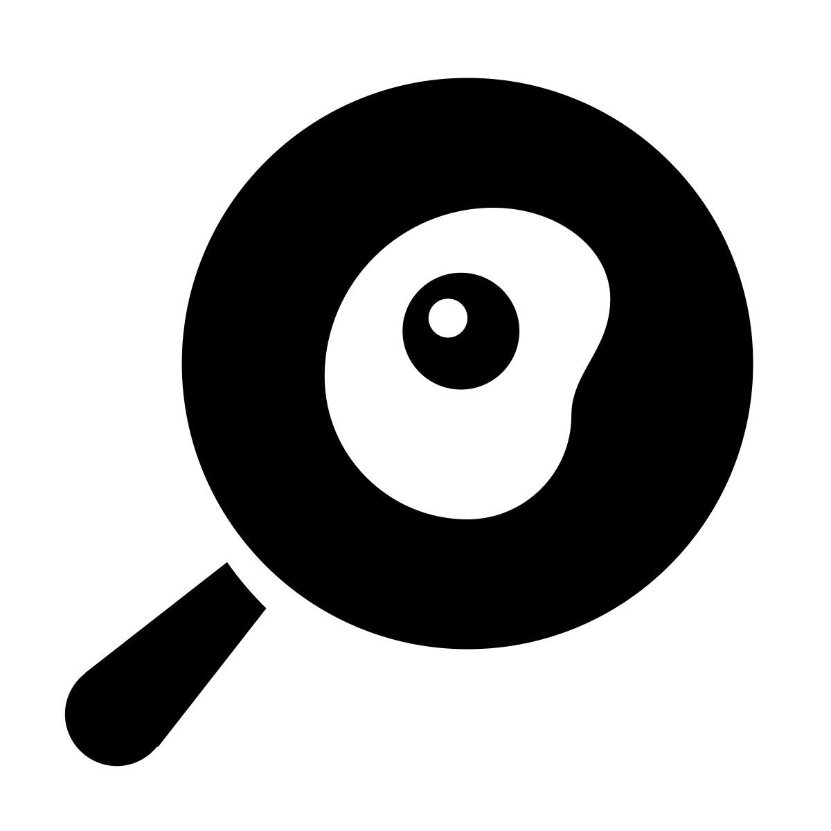 glyph neue style frire icon