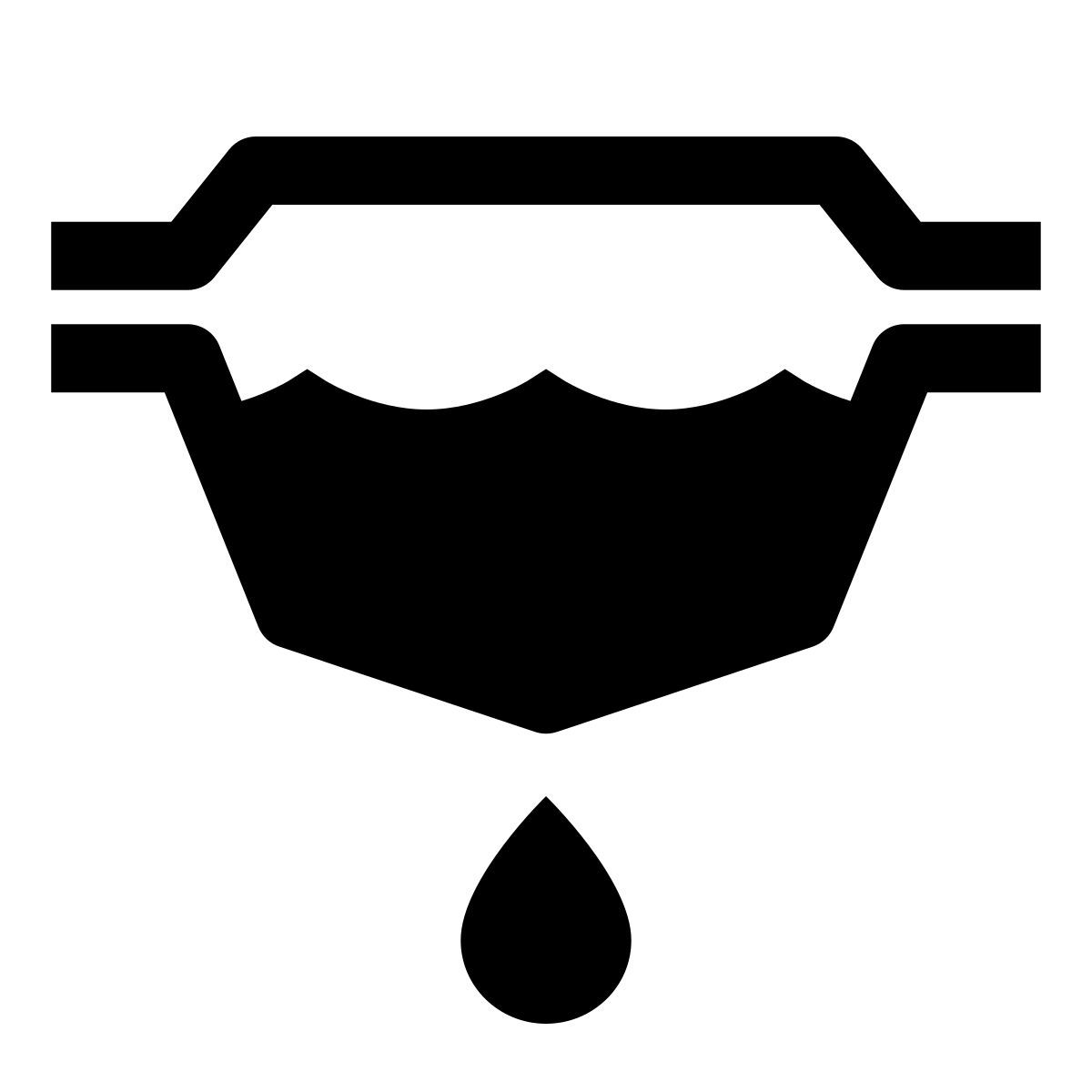 glyph neue style 燃料フィルター警告 icon