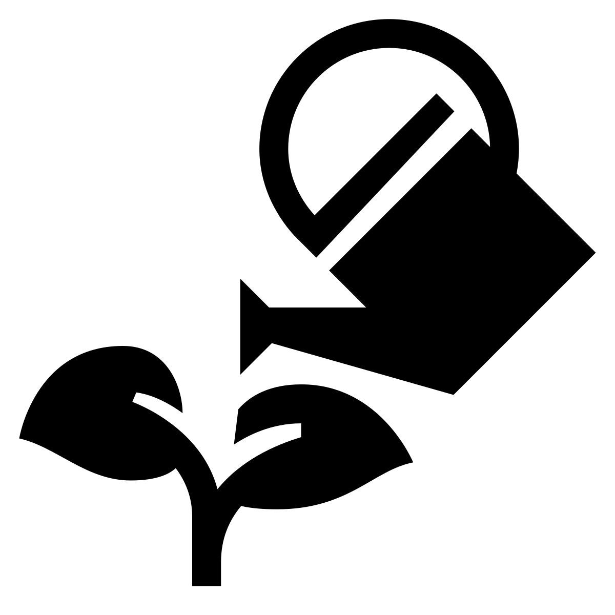 glyph neue style 정원 icon