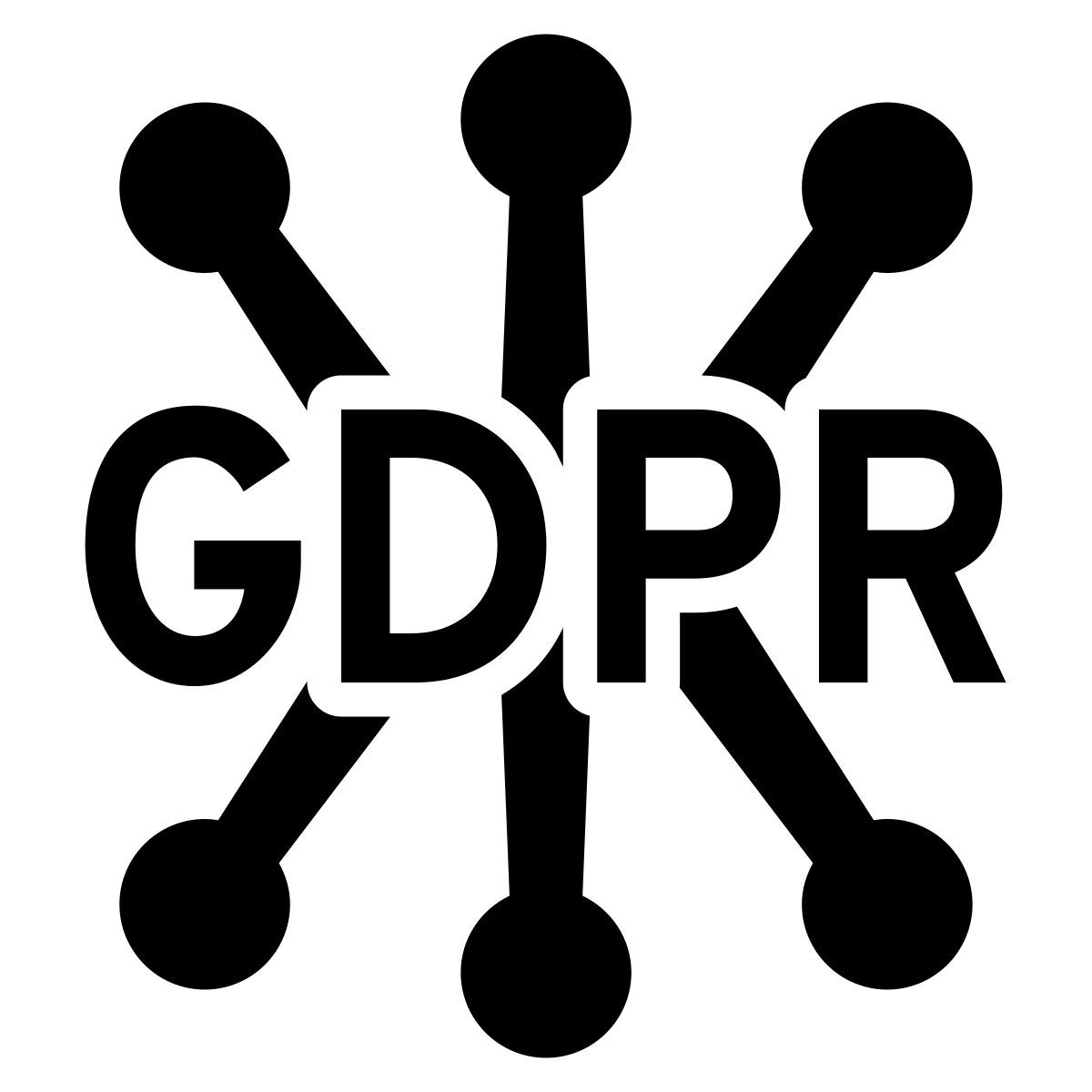 glyph neue style datos gdpr icon