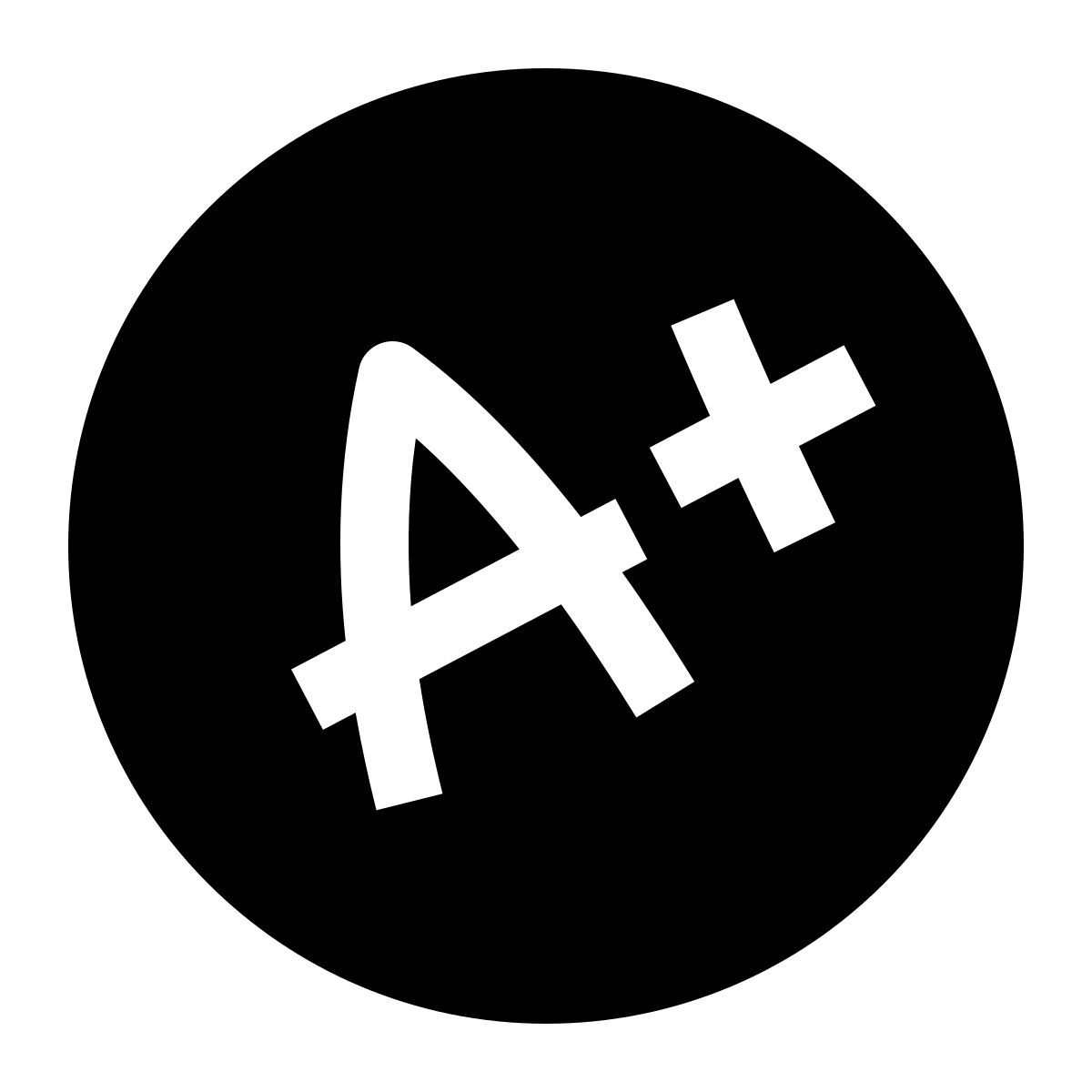 glyph neue style grades icon