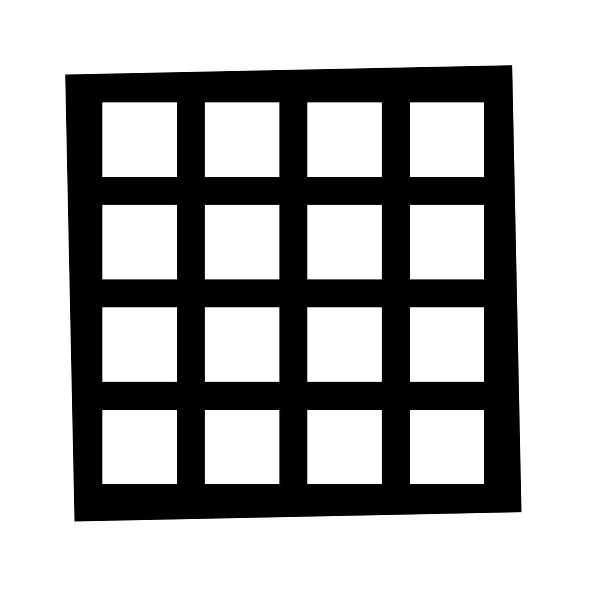 glyph neue style 그리드 icon