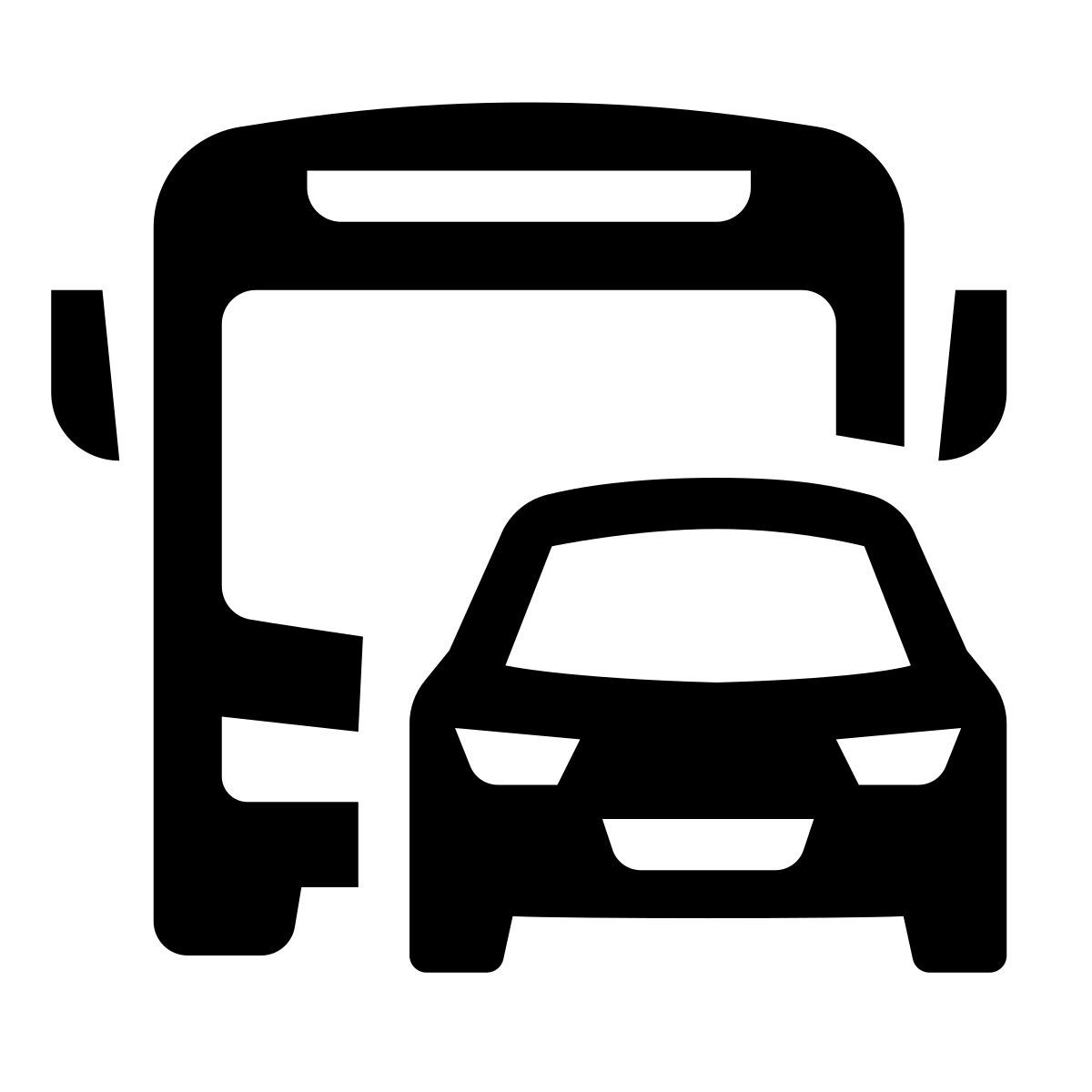 glyph neue style transporte terrestre icon