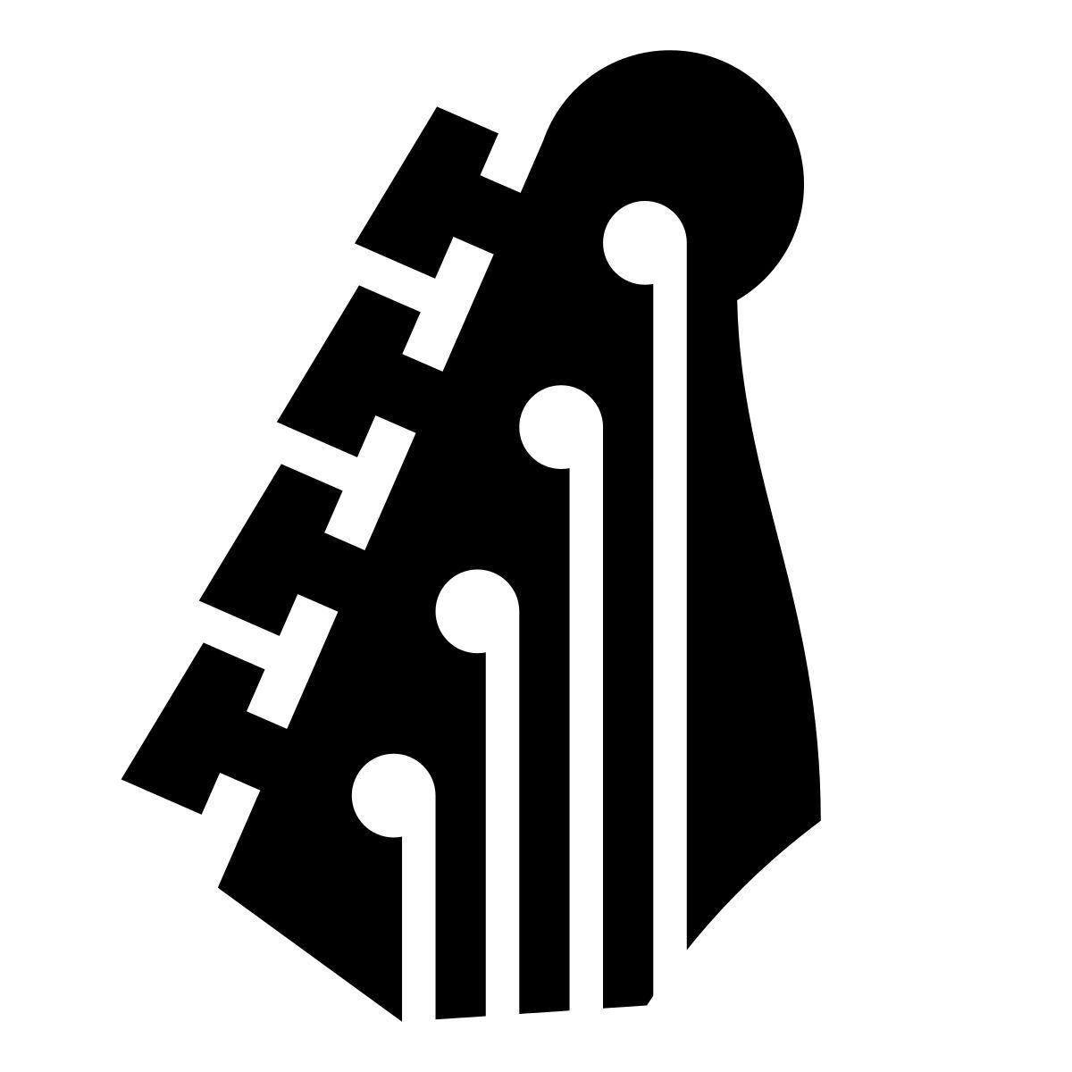 glyph neue style струны гитары icon