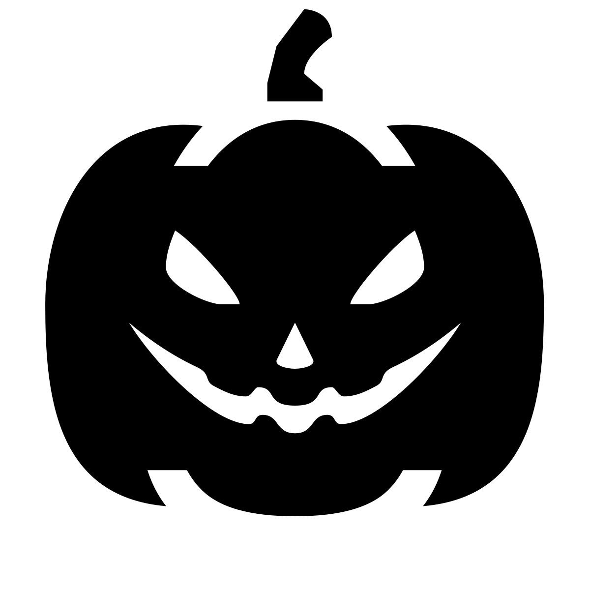 glyph neue style abóbora de halloween icon
