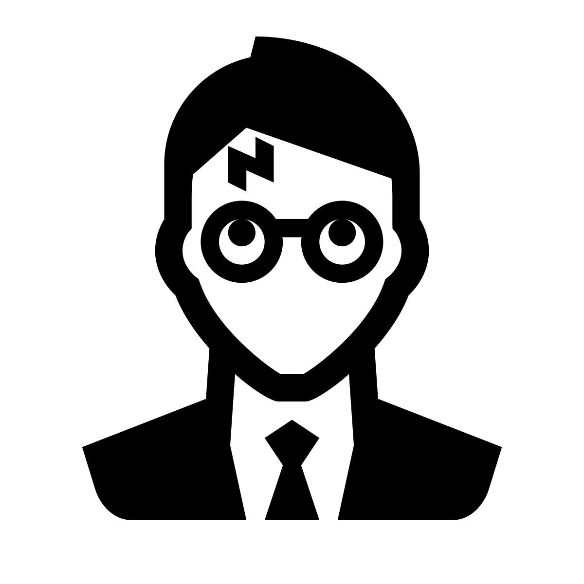glyph neue style harry potter icon
