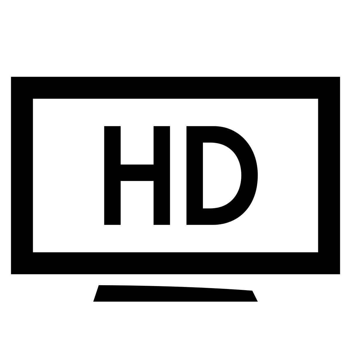 glyph neue style hdtv icon