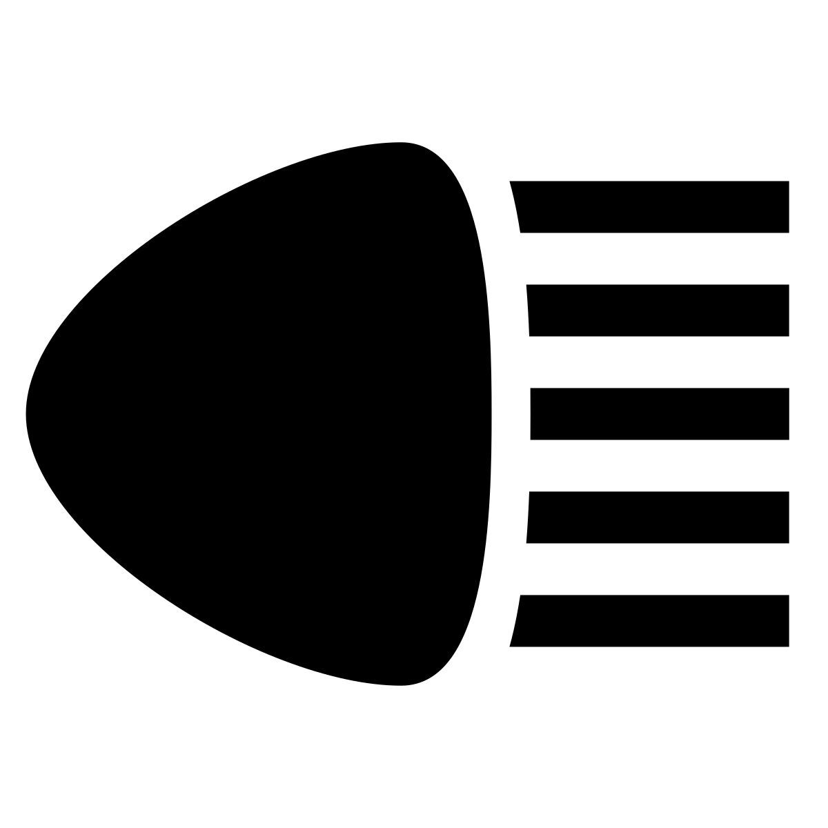 glyph neue style farol icon