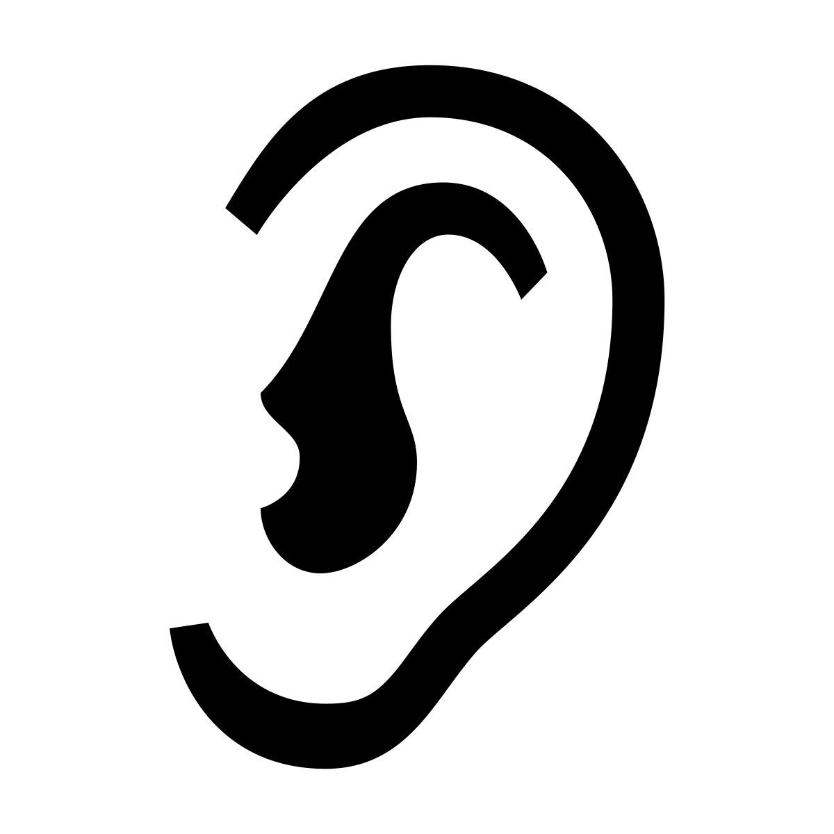 glyph neue style 听力 icon