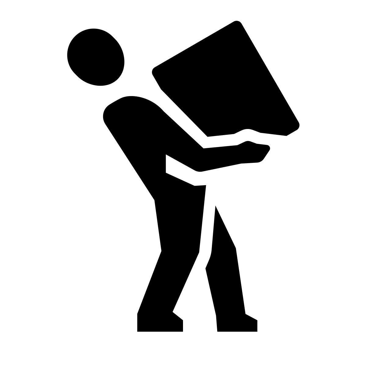 glyph neue style pesado icon