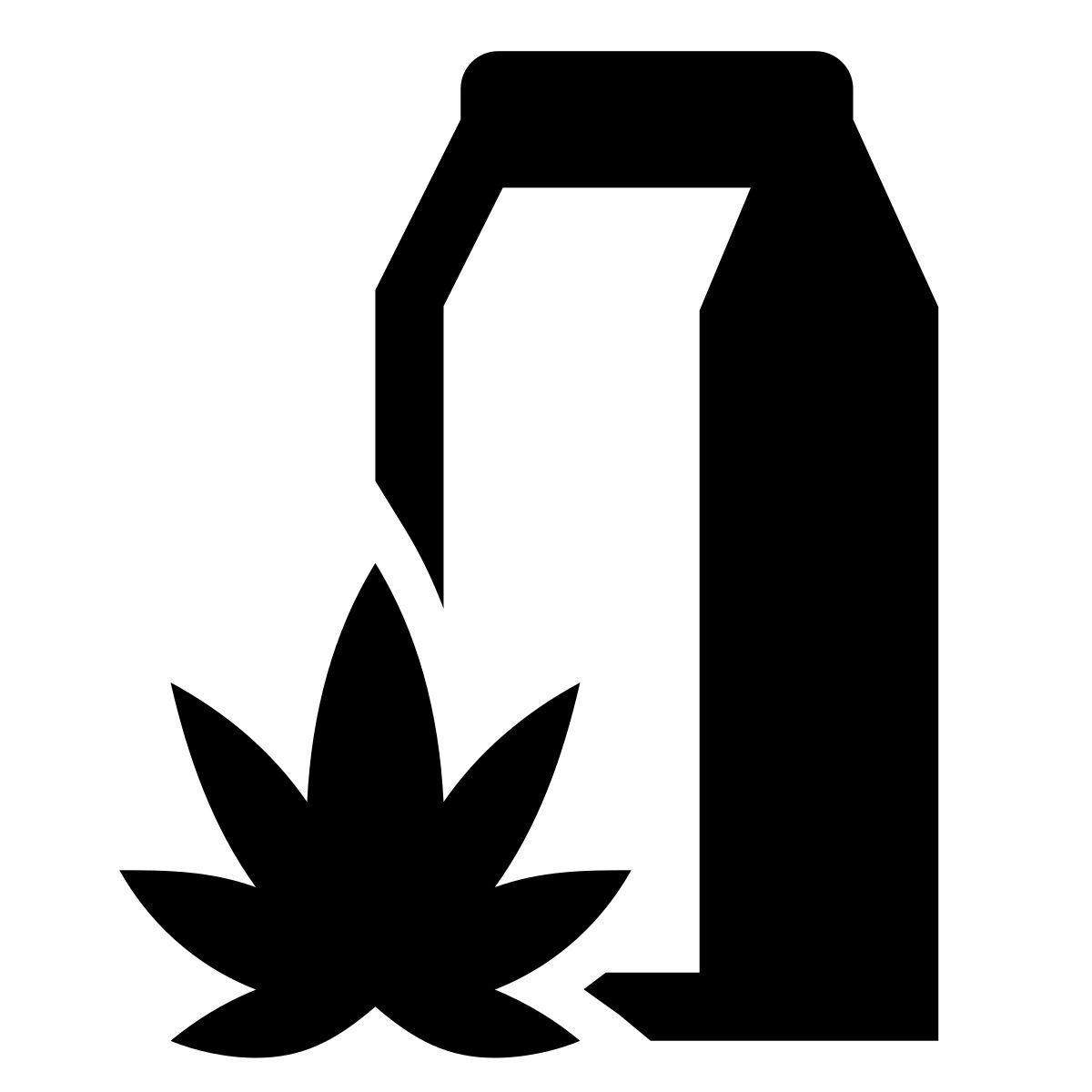 glyph neue style leite de cânhamo icon