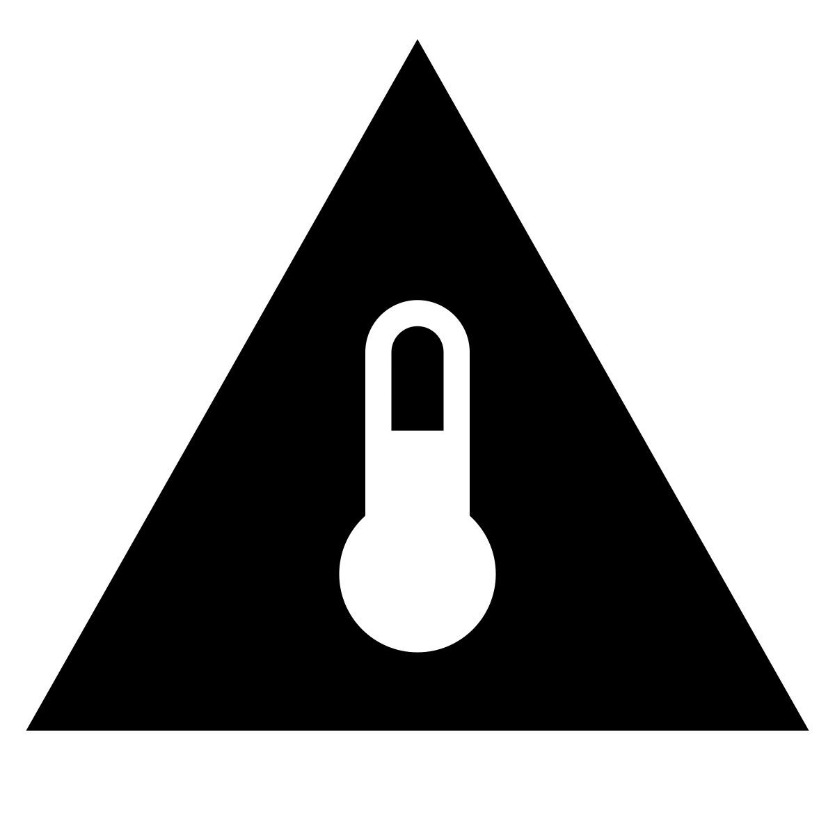 glyph neue style heat icon
