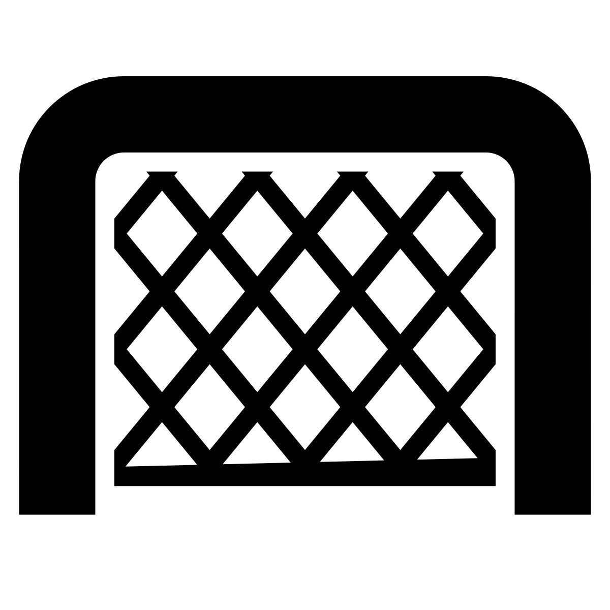 glyph neue style hockey gates icon