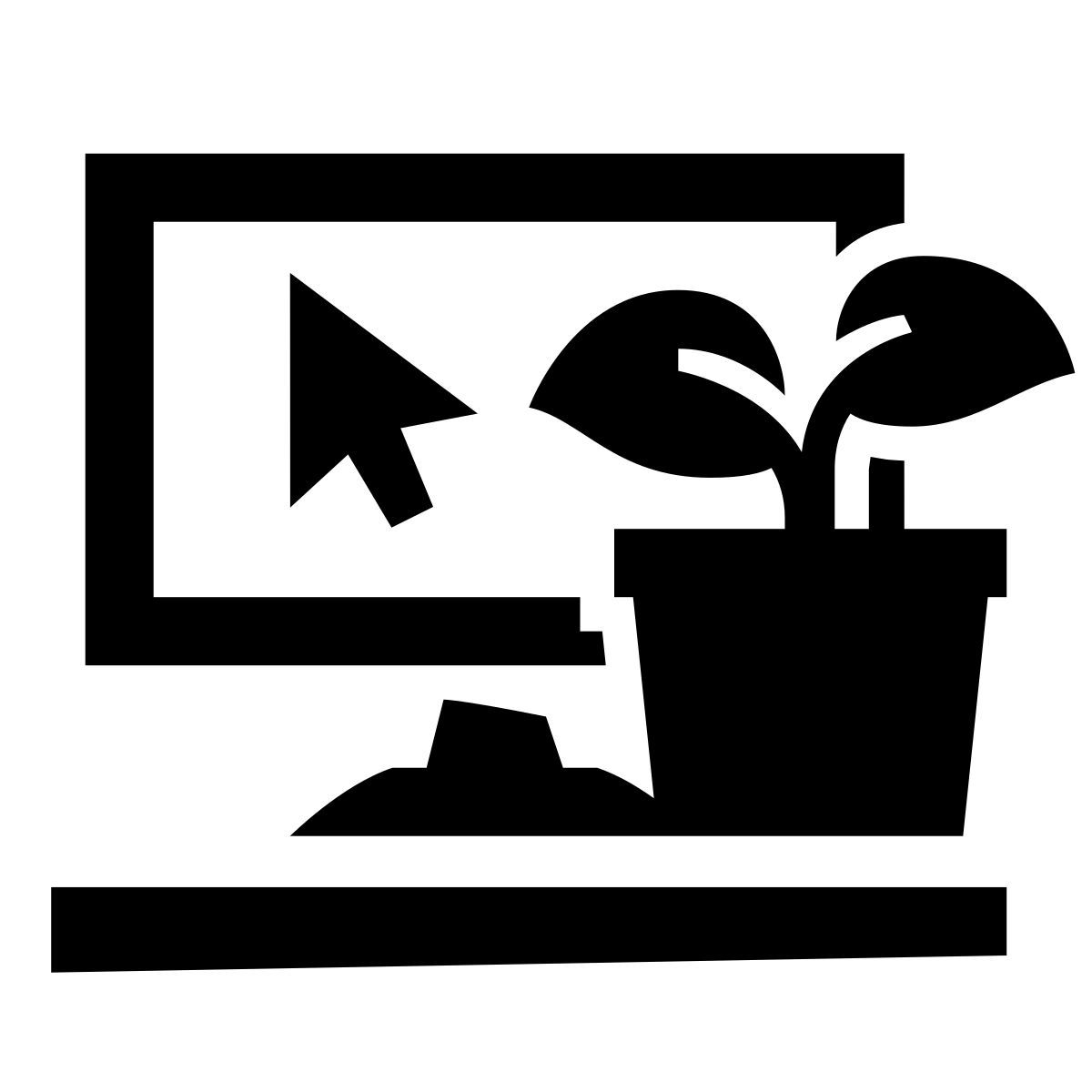 glyph neue style casa e ufficio icon