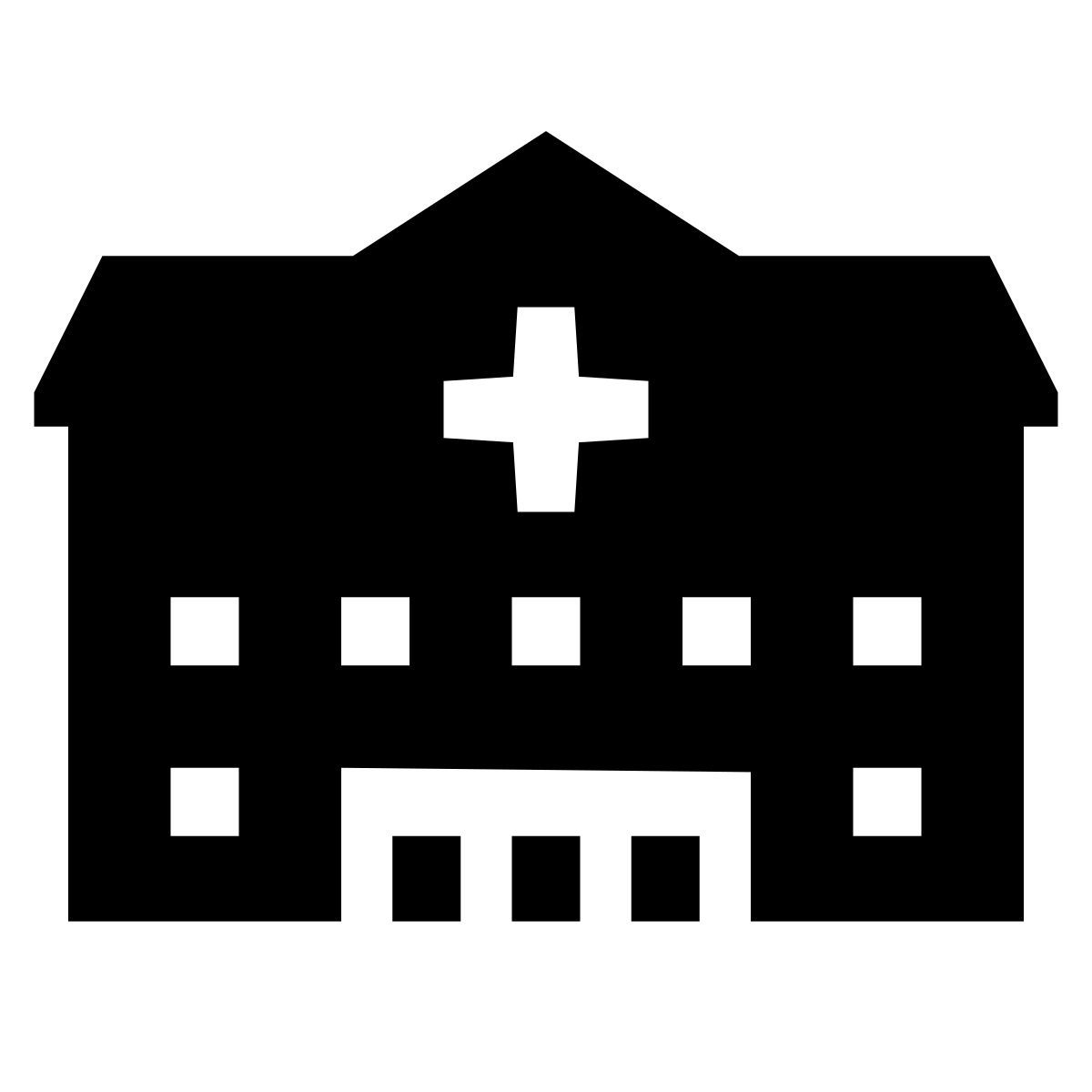 glyph neue style 医院3 icon