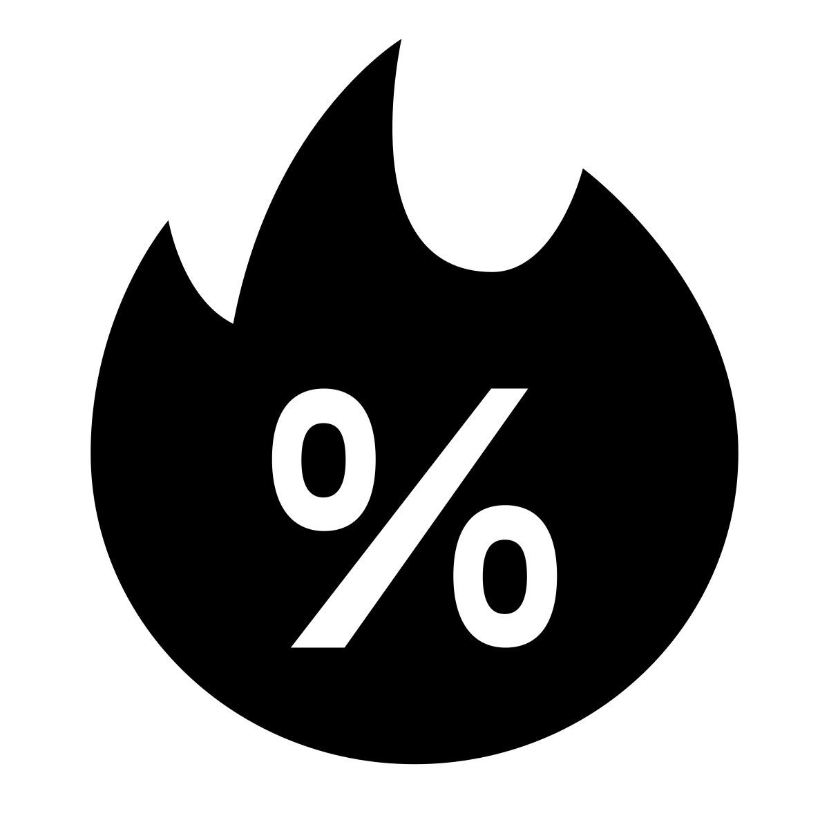 glyph neue style prezzo caldo icon