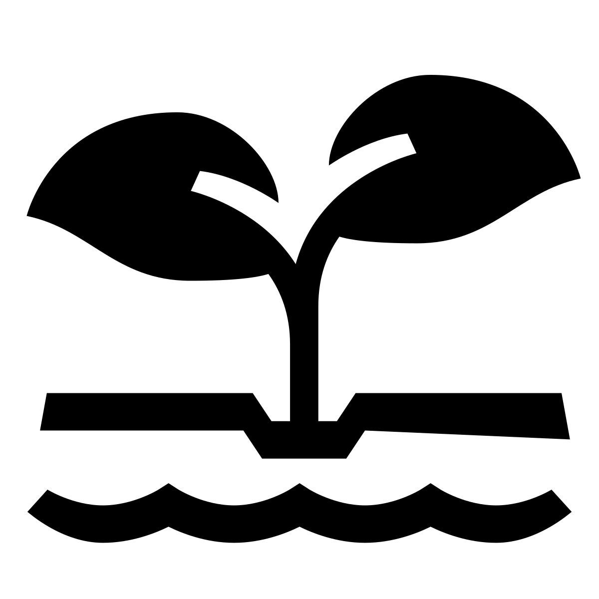 glyph neue style 수경재배 icon