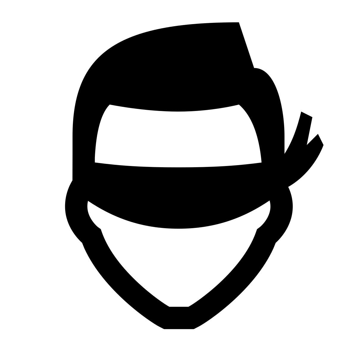 glyph neue style ignorar icon