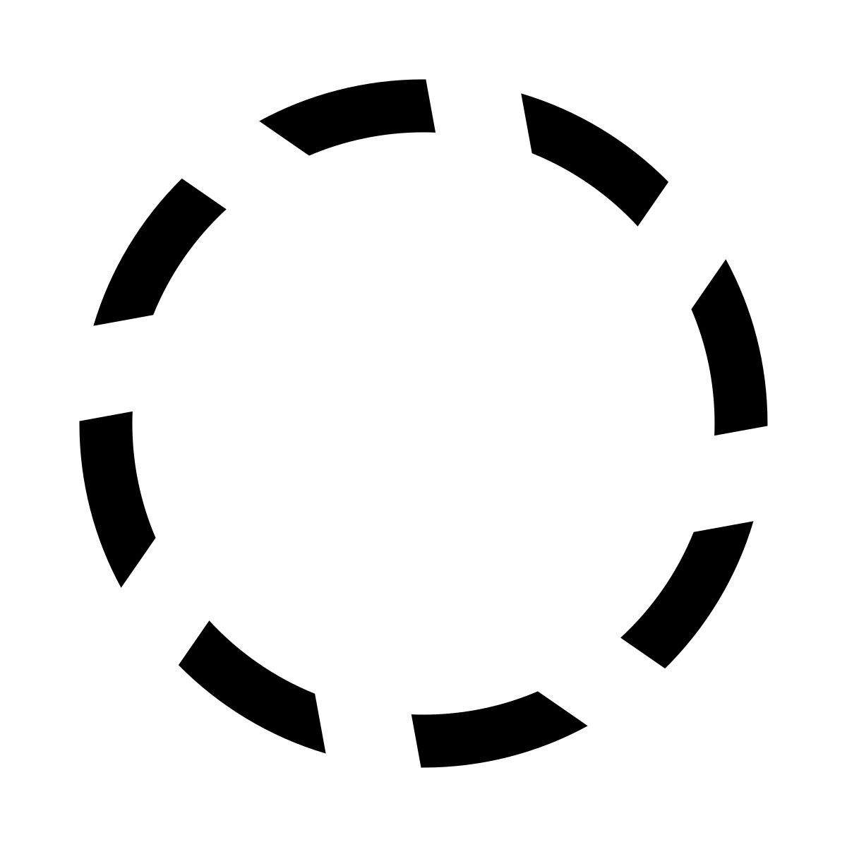 glyph neue style ノンアクティブ状態 icon