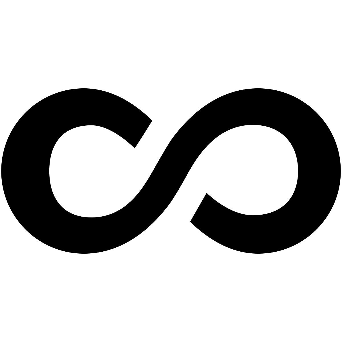 glyph neue style 無限大 icon