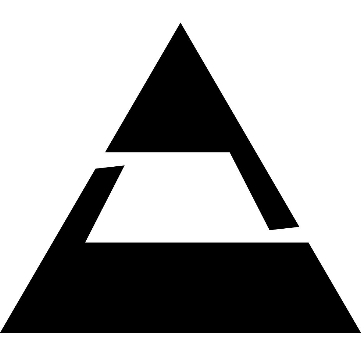 glyph neue style 정보 피라미드 icon
