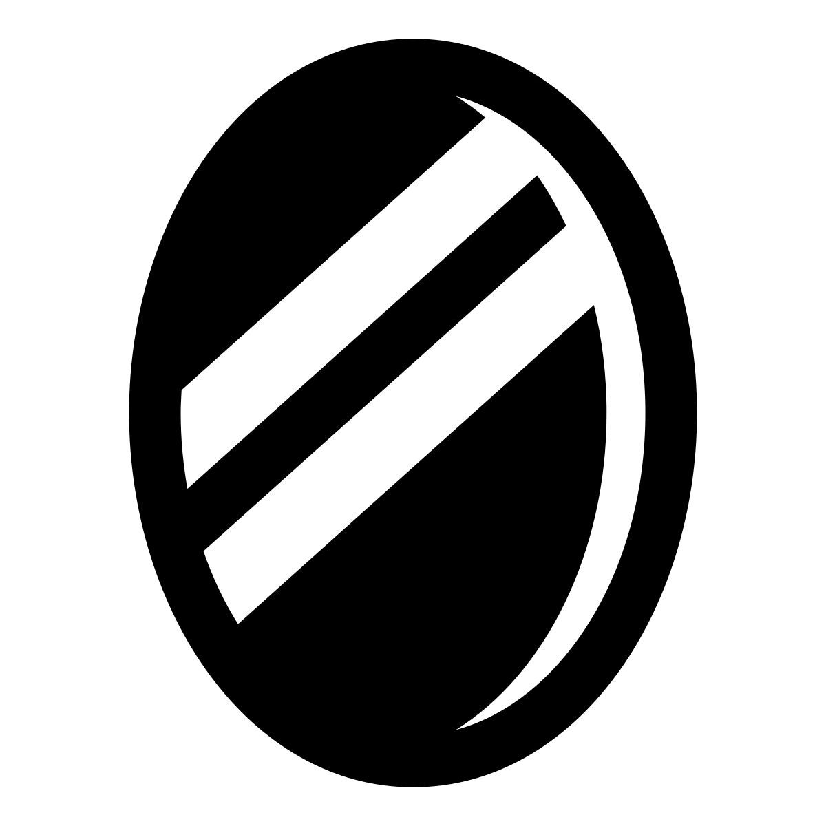 glyph neue style 인테리어 거울 icon