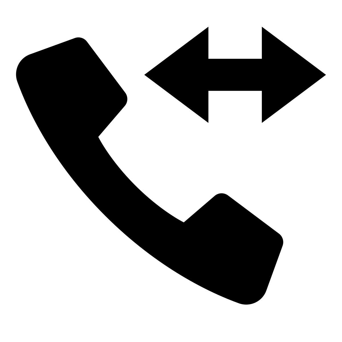 glyph neue style chiamata interna icon