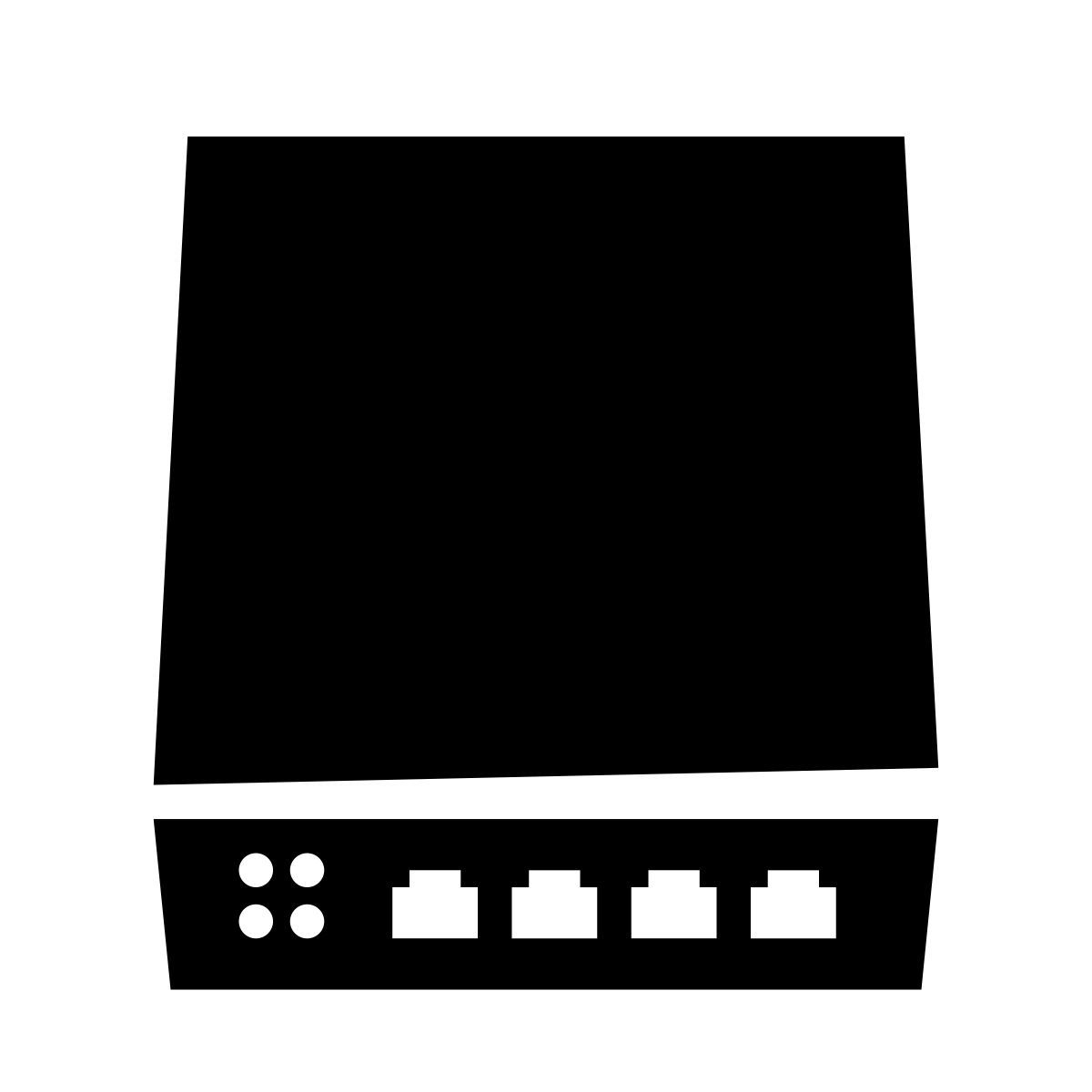 glyph neue style hub internet icon