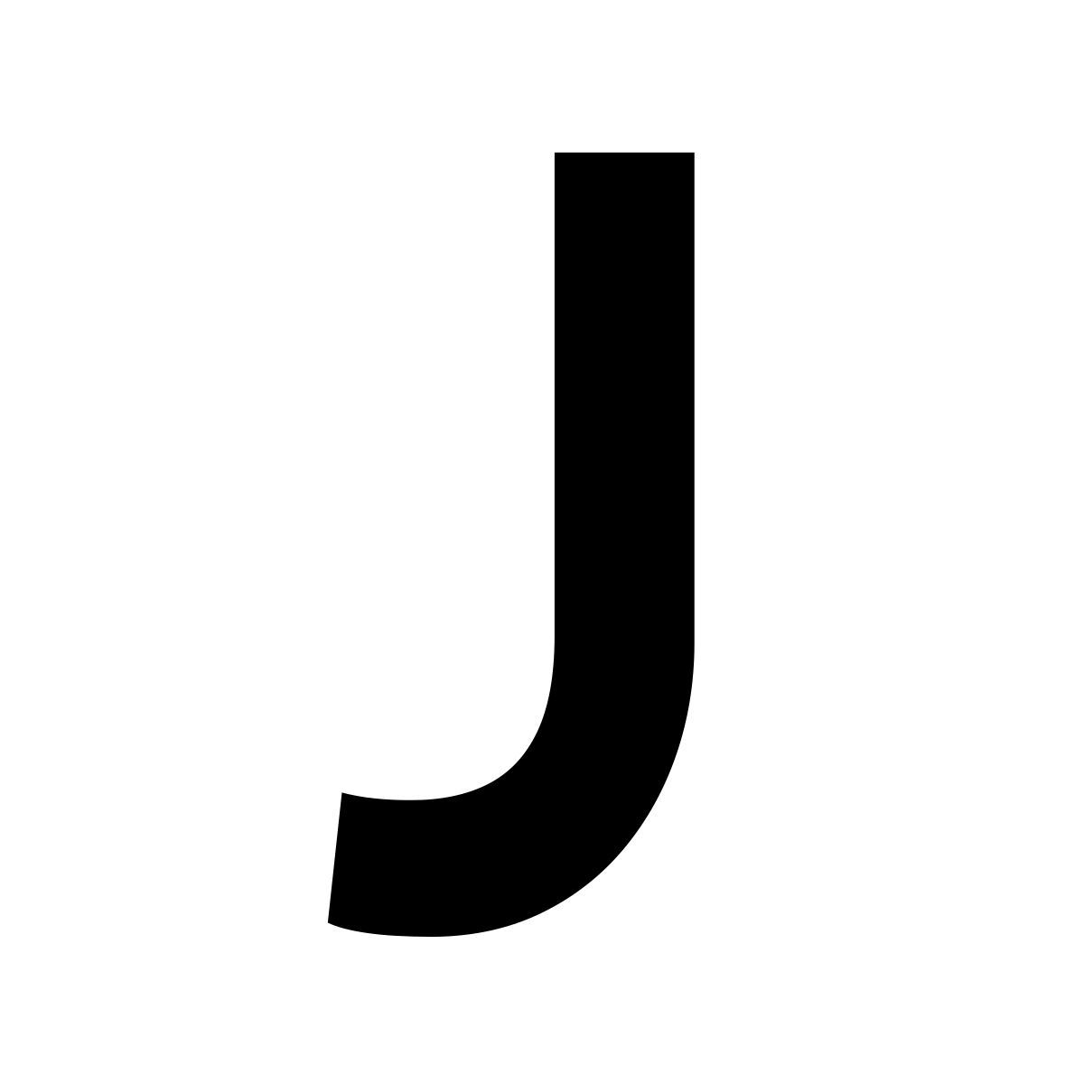 glyph neue style j icon