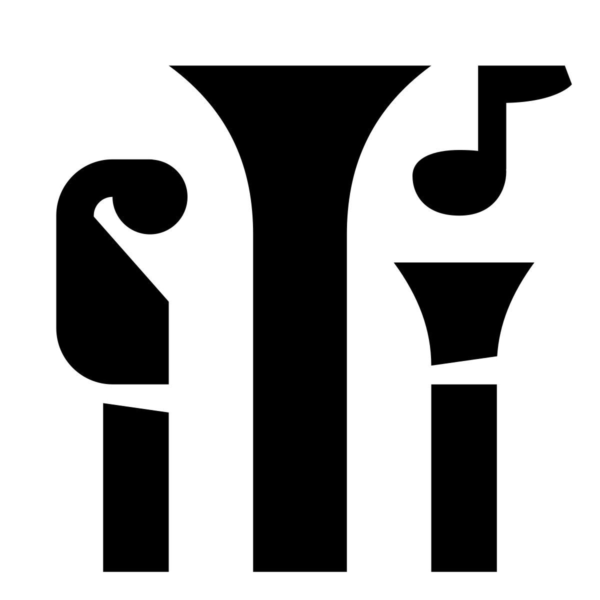 glyph neue style 재즈 icon