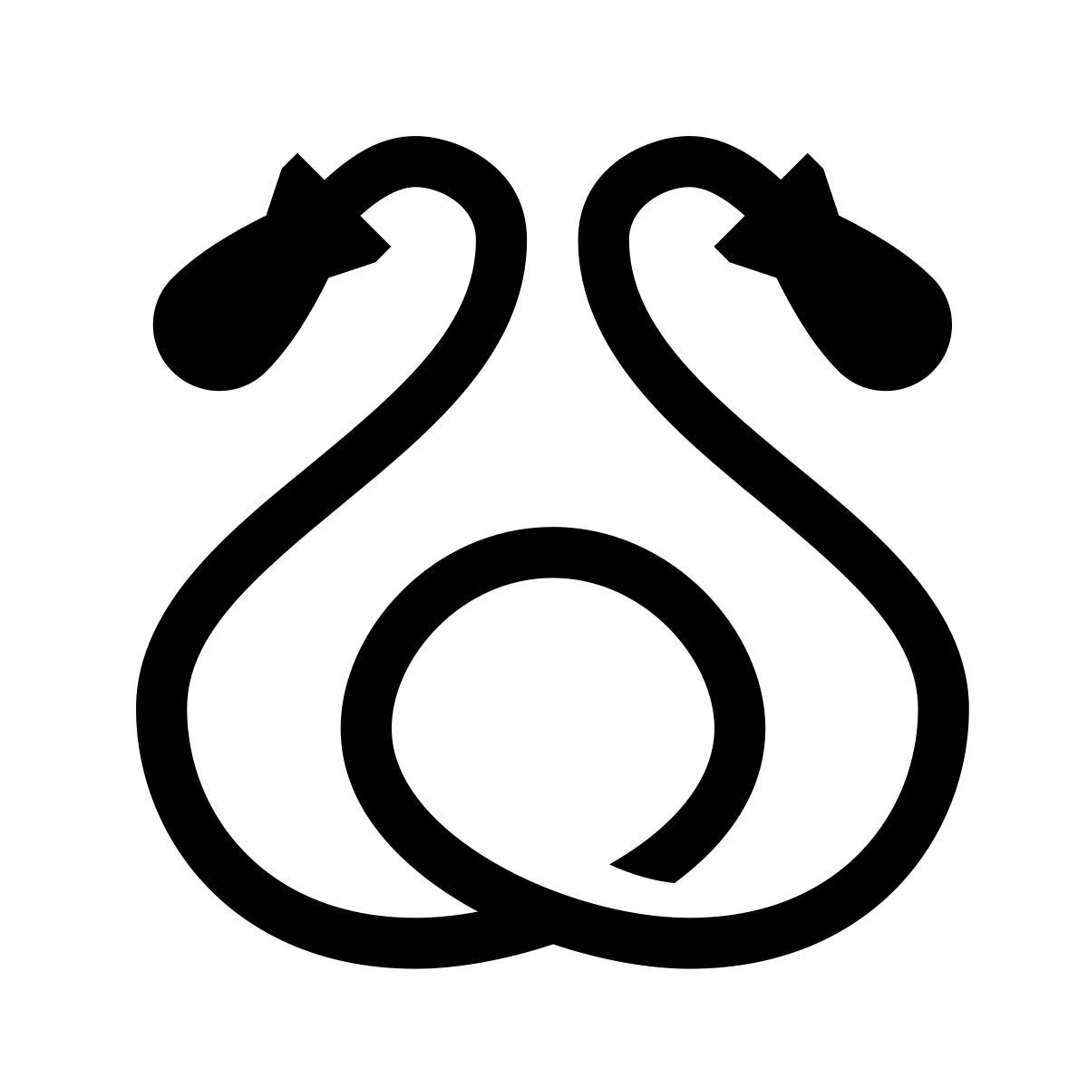 glyph neue style jump rope icon