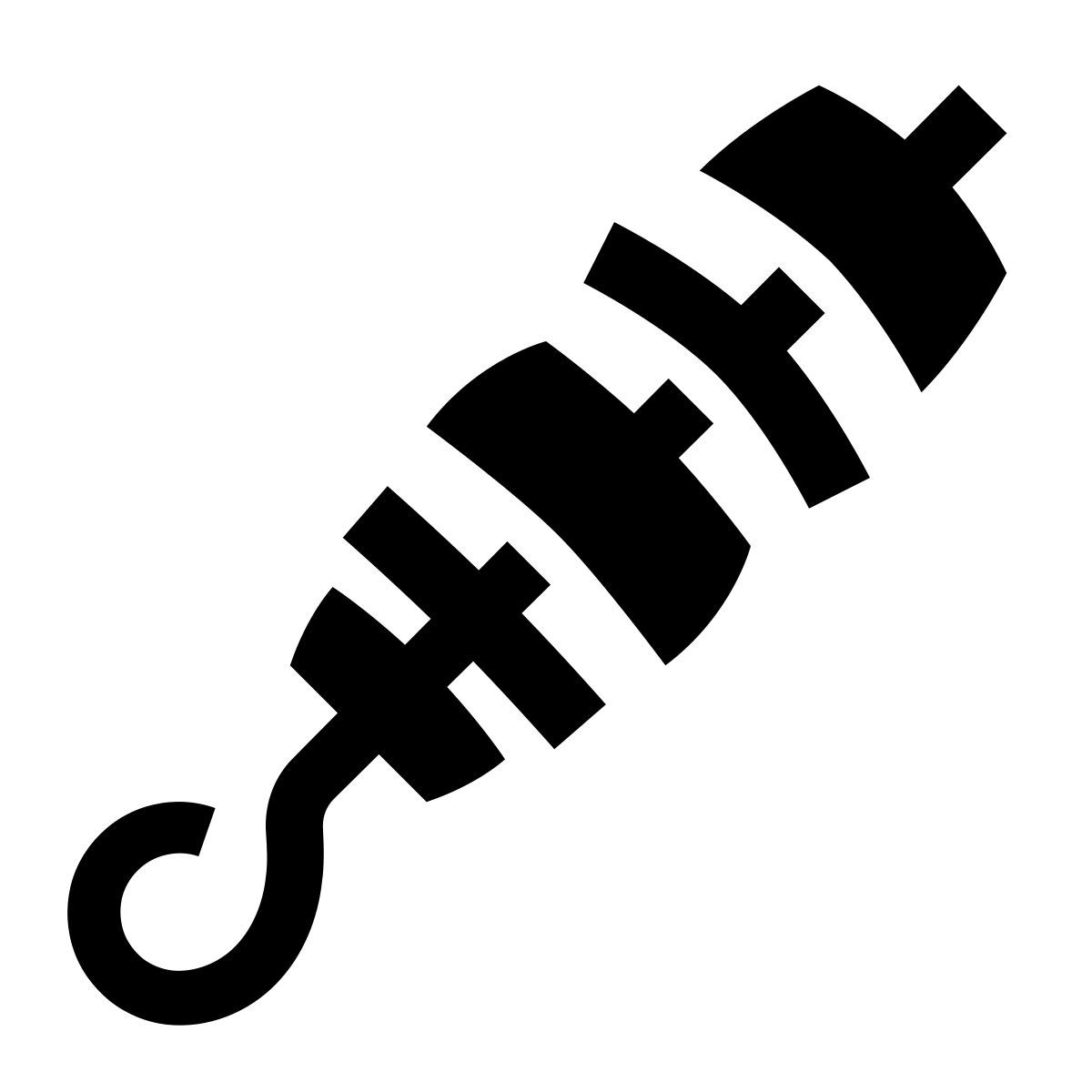 glyph neue style brocheta icon