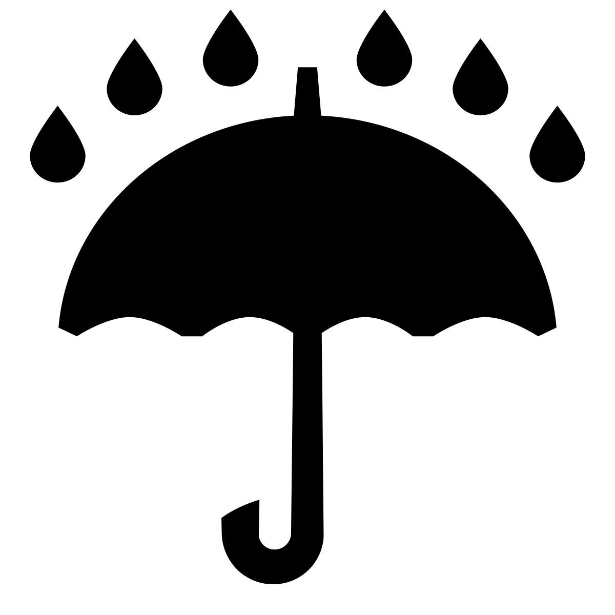 glyph neue style 保持干燥 icon