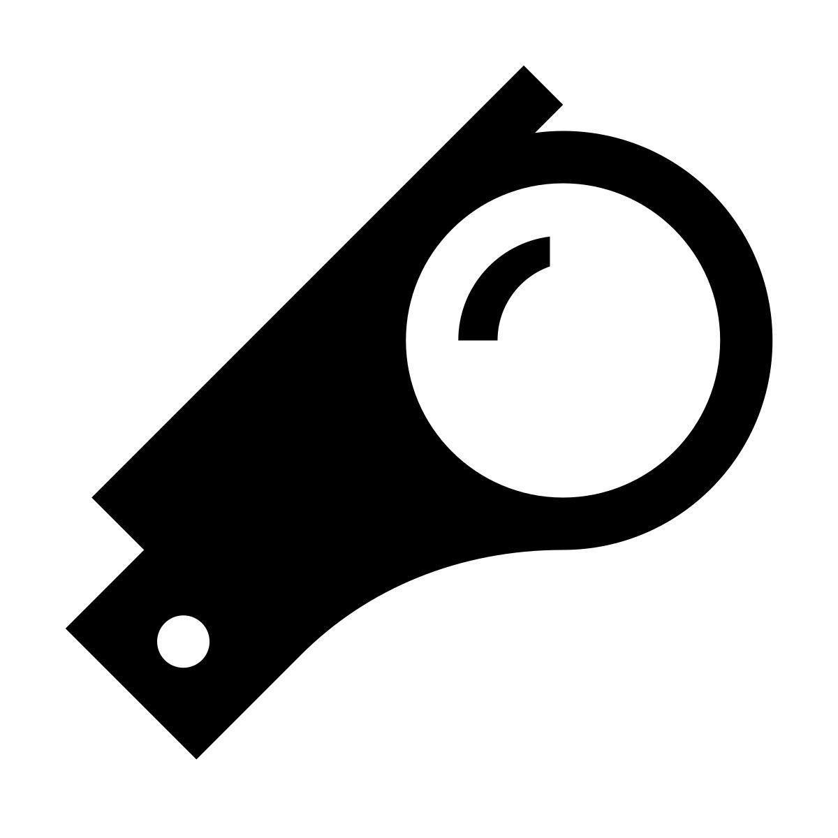 glyph neue style lupa icon