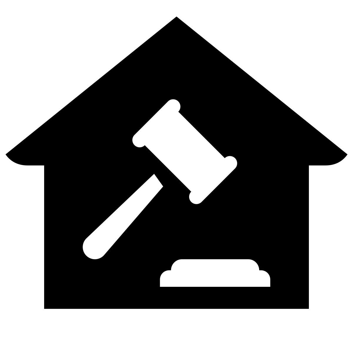 glyph neue style tribunale icon