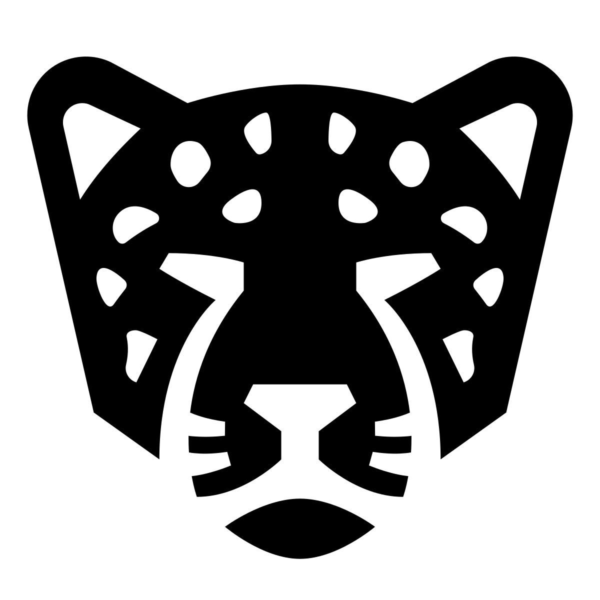 glyph neue style leopardo icon