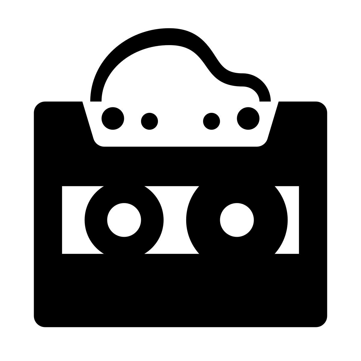 glyph neue style lo fi icon