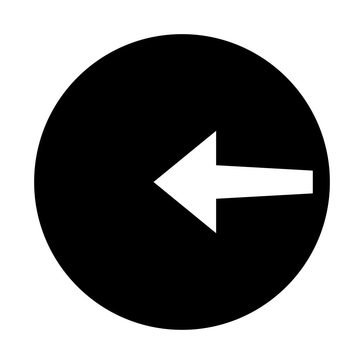 glyph neue style login arrotondato icon