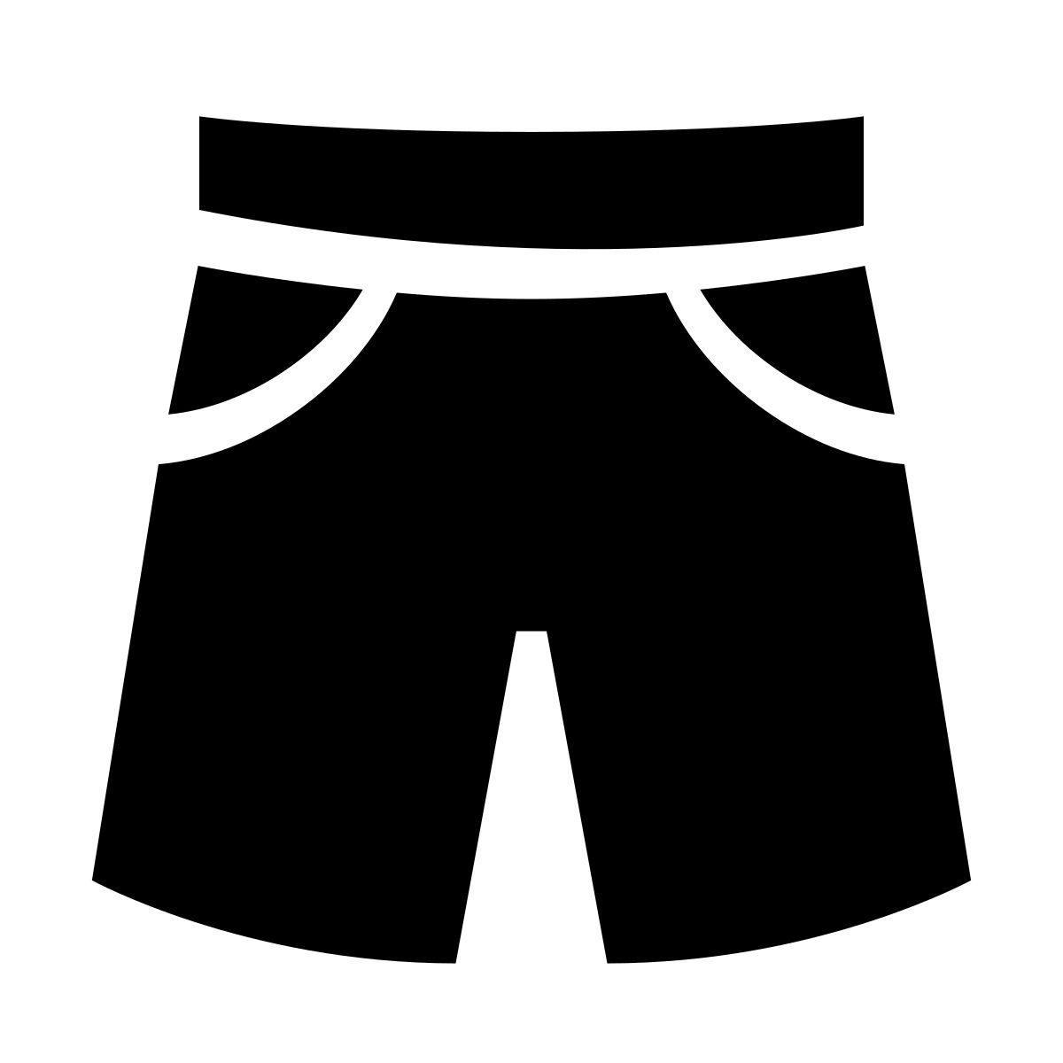 glyph neue style lange shorts icon